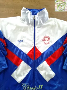 1990/91 Leicester City Track Jacket (L)