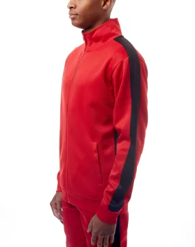 501 Track Jacket - Red/Black