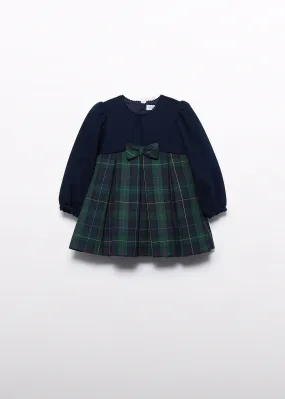 Abel & Lula Plaid Pleated Dress for Baby