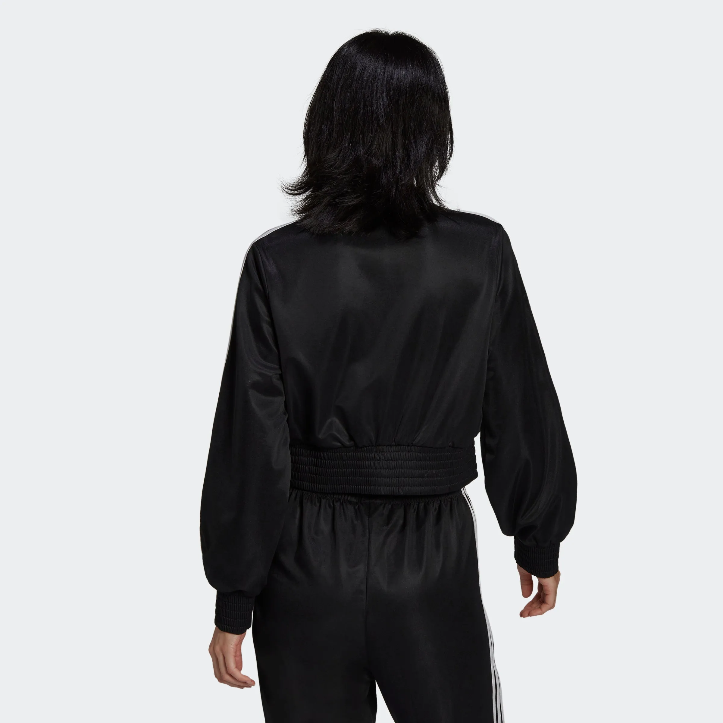 adidas Originals ADICOLOR CLASSICS HIGH-SHINE Track Top | Black | Women's