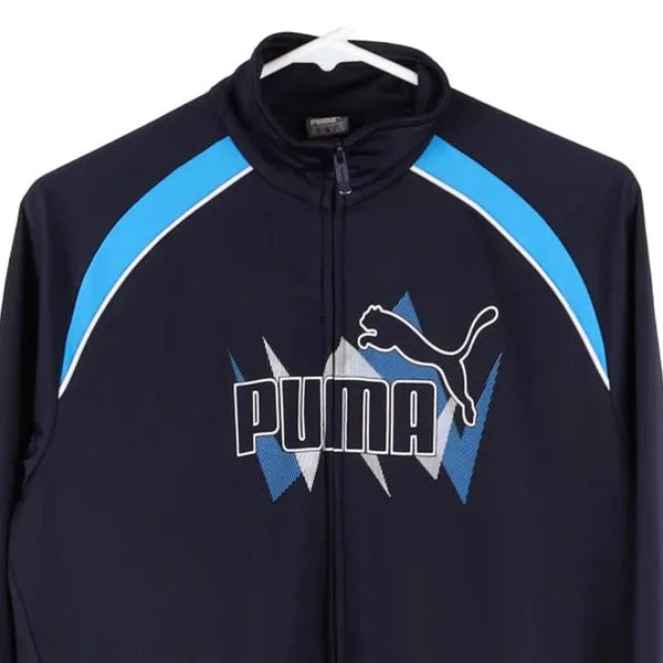 Age 16 Puma Track Jacket - 2XL Navy Polyester
