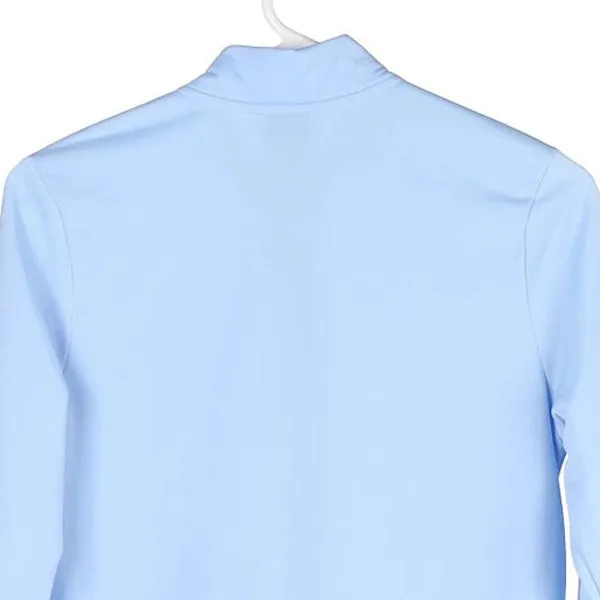 Age14-15 Adidas Spellout Track Jacket - XL Blue Polyester
