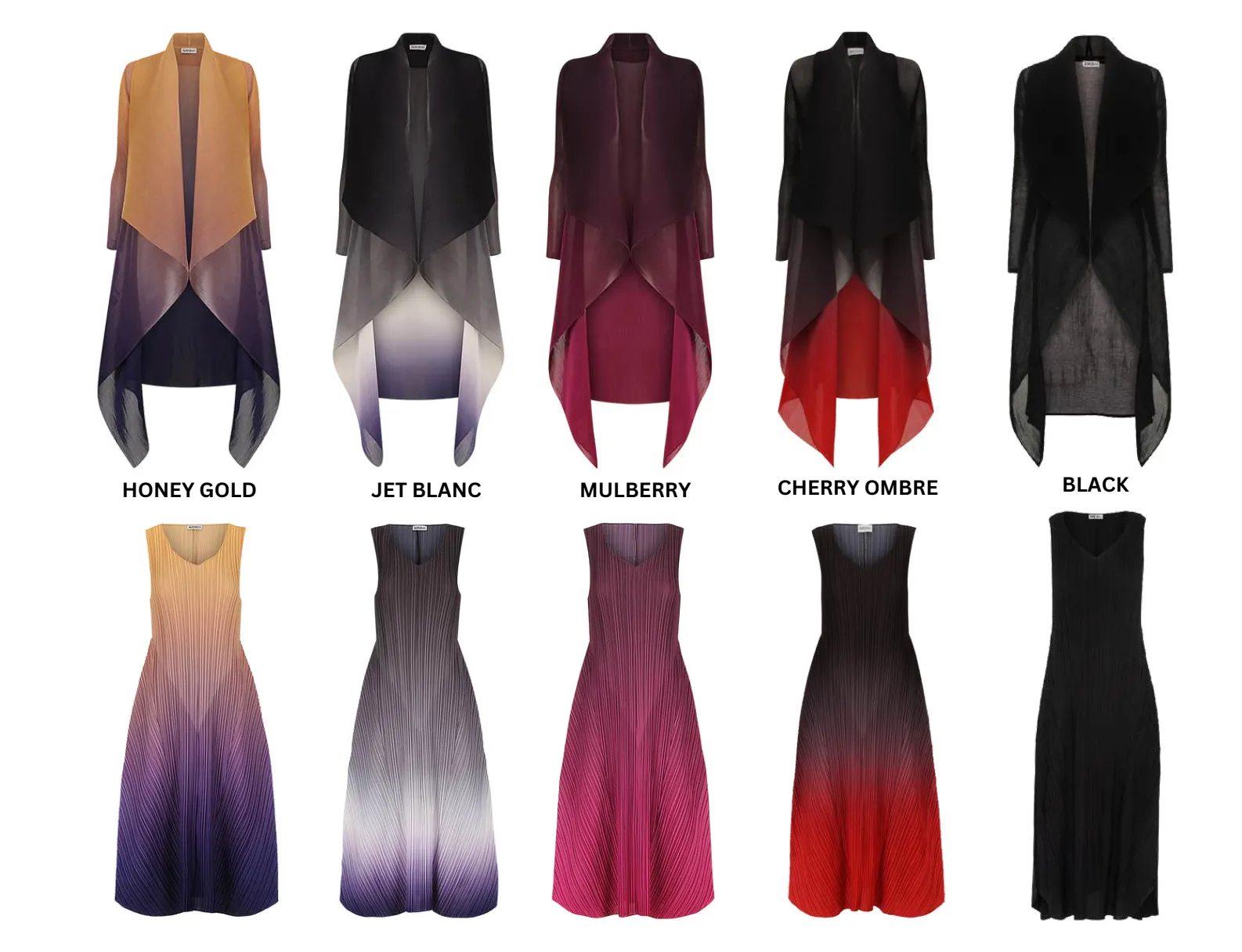 Alquema Long Collare Coat - DEEP NILE
