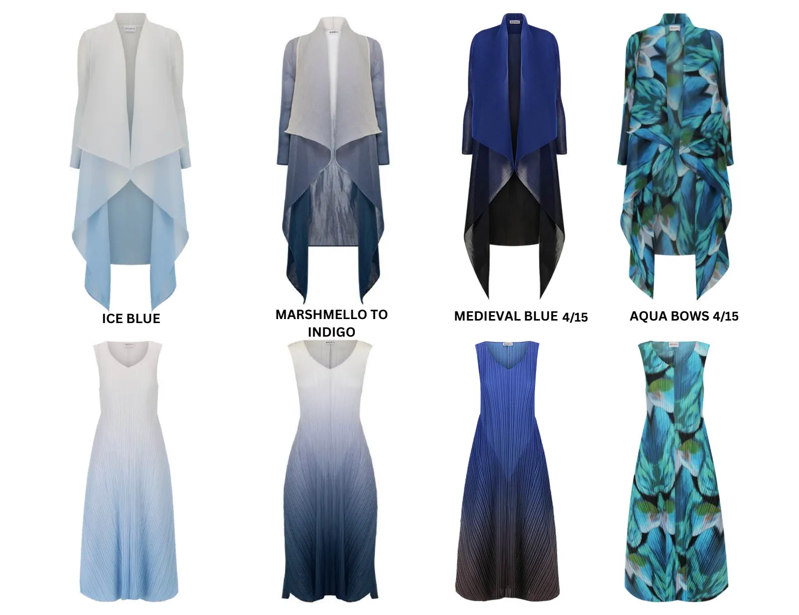 Alquema Long Collare Coat - DEEP NILE