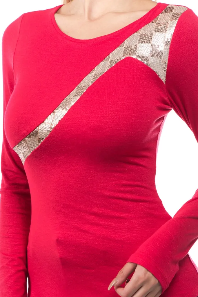 ARABELLA TOP (RED)-VT2638