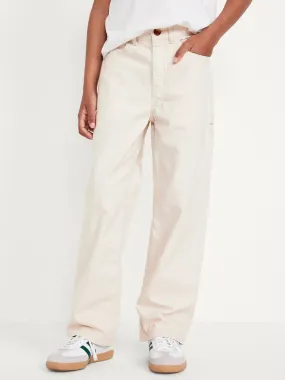 Baggy Non-Stretch Carpenter Pants for Boys