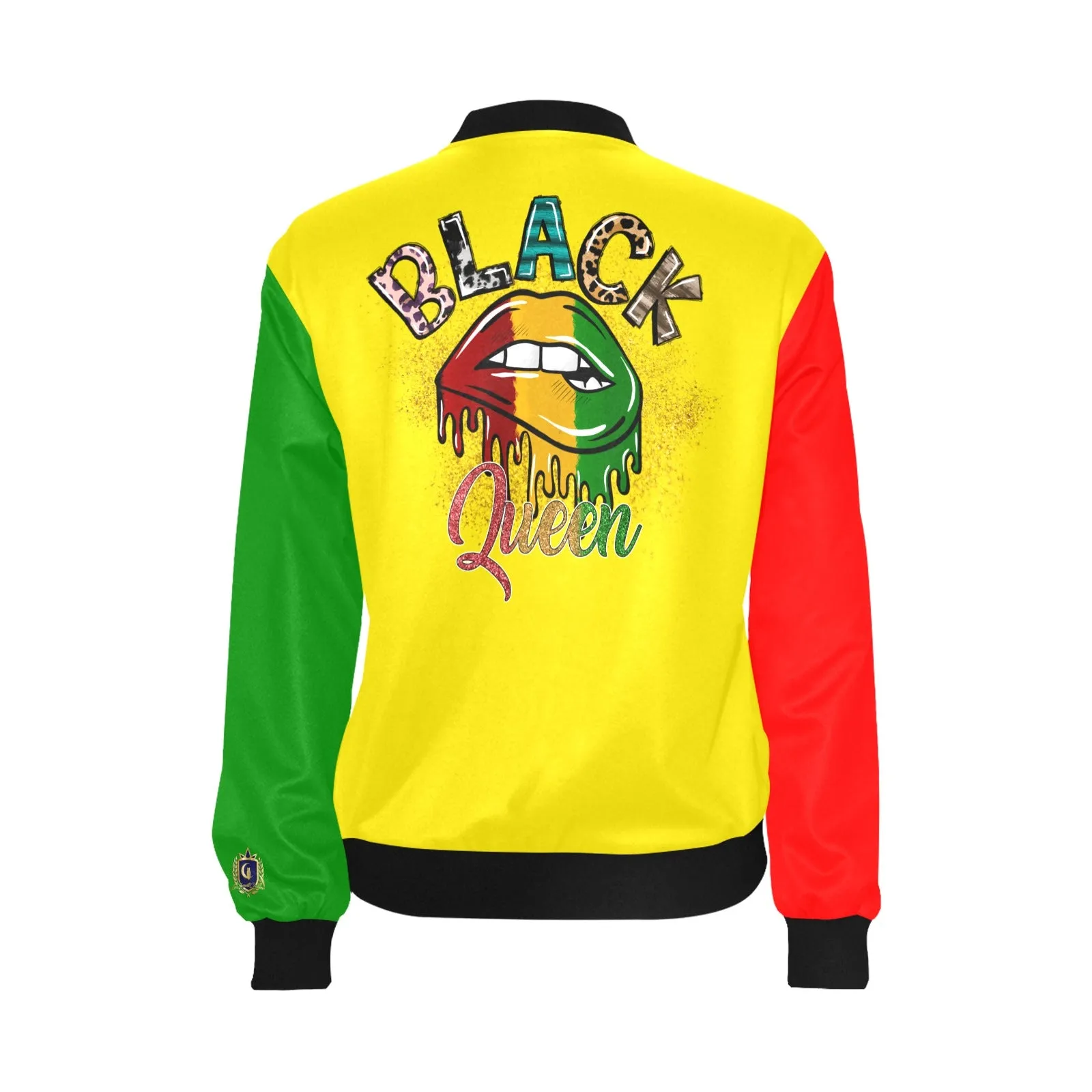Blacc Queen Bomber Jacket for Women (Model