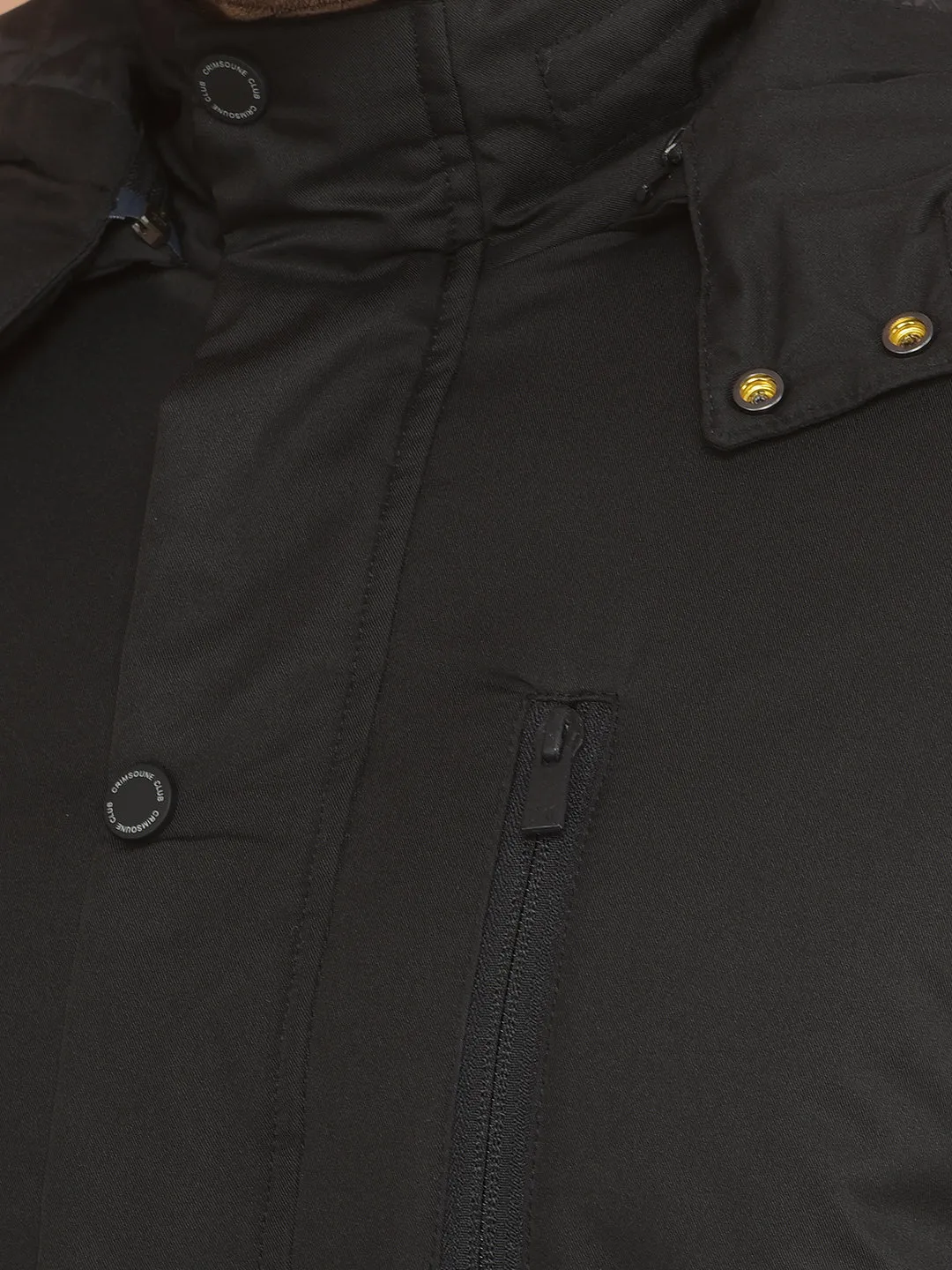 Black Hooded Jacket