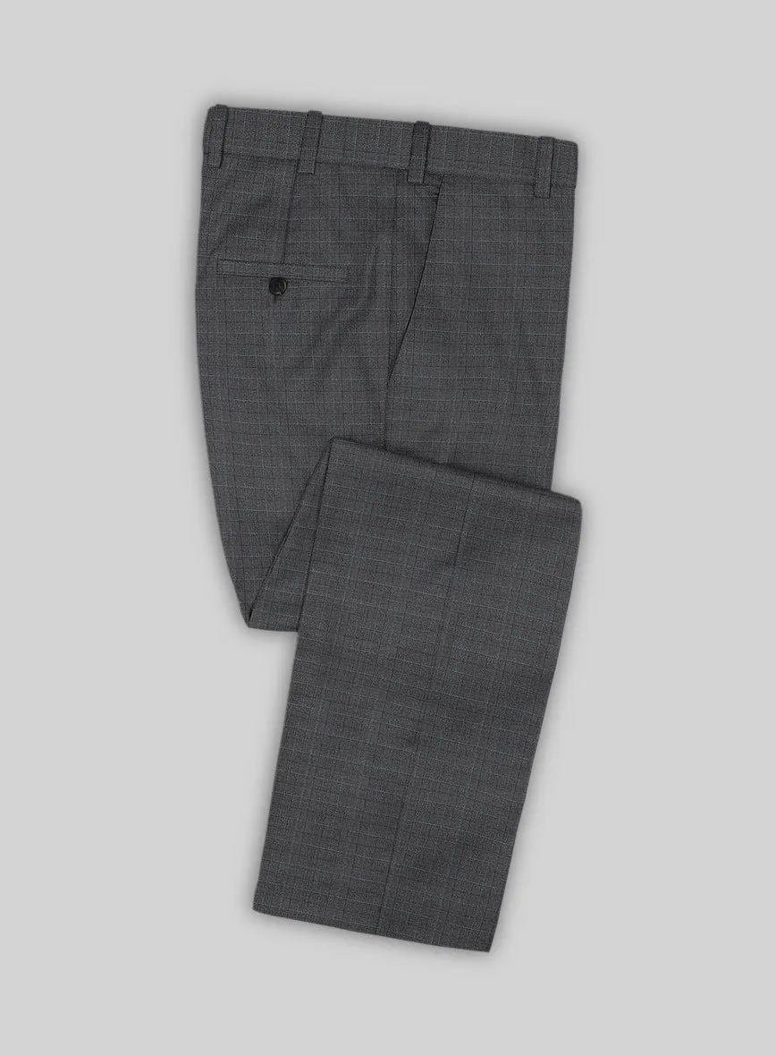 Bristol Sevea Gray Checks Pants