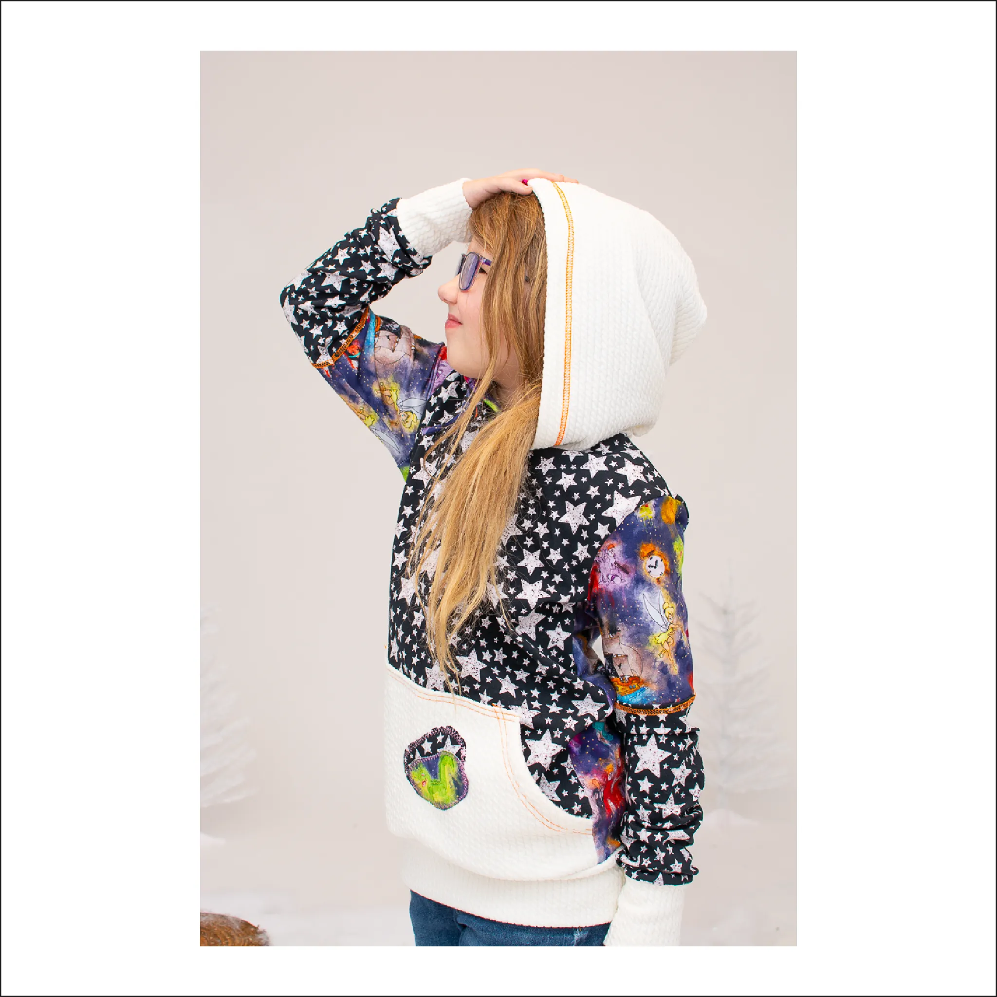 BUNDLE Hoodsport Hoodie | Baby to Adult Sizes | Beginner Level Sewing Pattern