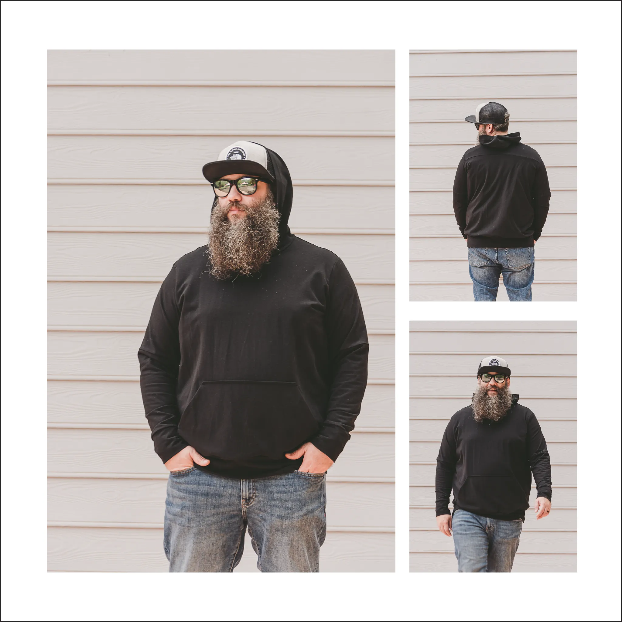 BUNDLE Hoodsport Hoodie | Baby to Adult Sizes | Beginner Level Sewing Pattern
