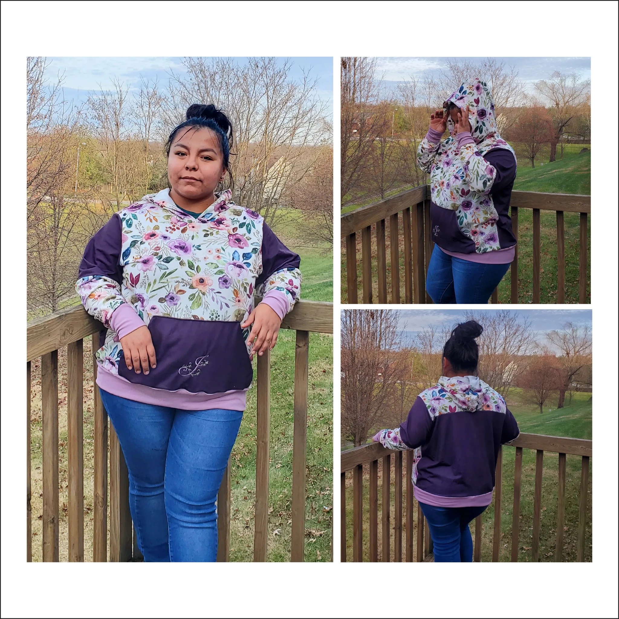 BUNDLE Hoodsport Hoodie | Baby to Adult Sizes | Beginner Level Sewing Pattern