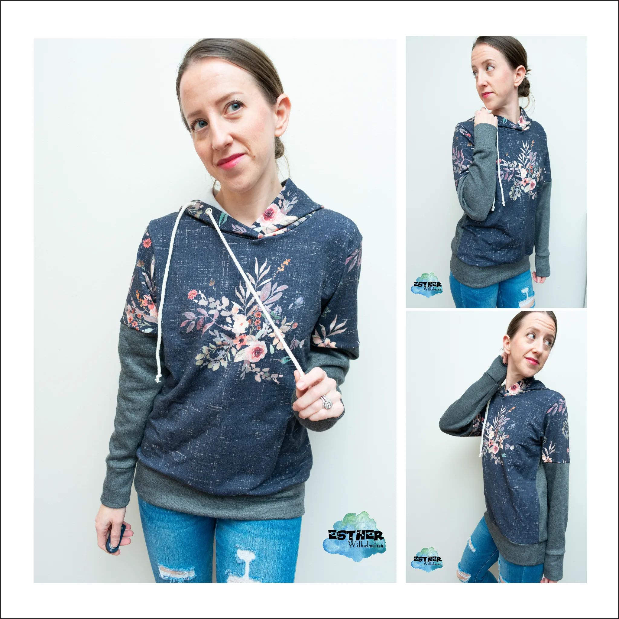 BUNDLE Hoodsport Hoodie | Baby to Adult Sizes | Beginner Level Sewing Pattern