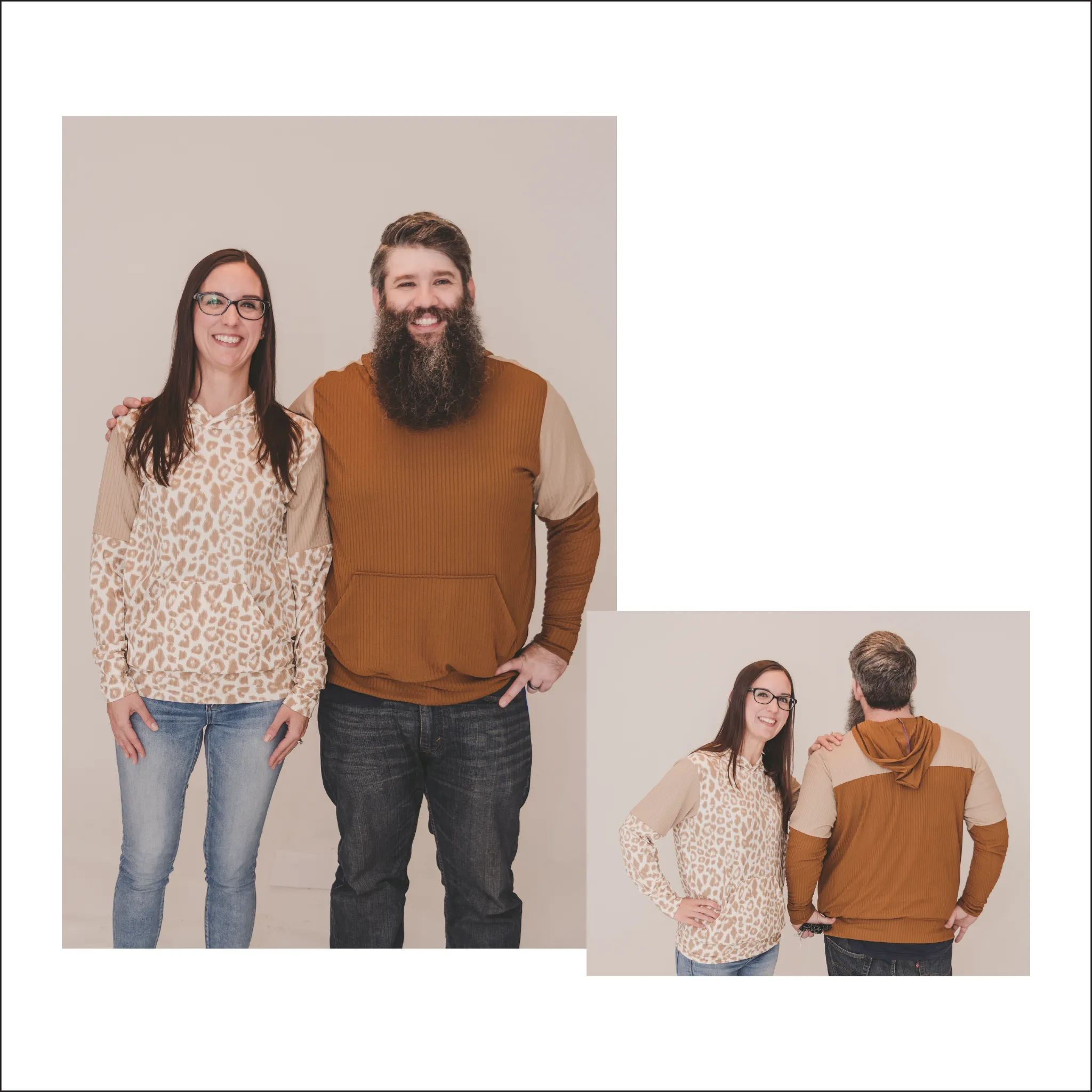 BUNDLE Hoodsport Hoodie | Baby to Adult Sizes | Beginner Level Sewing Pattern