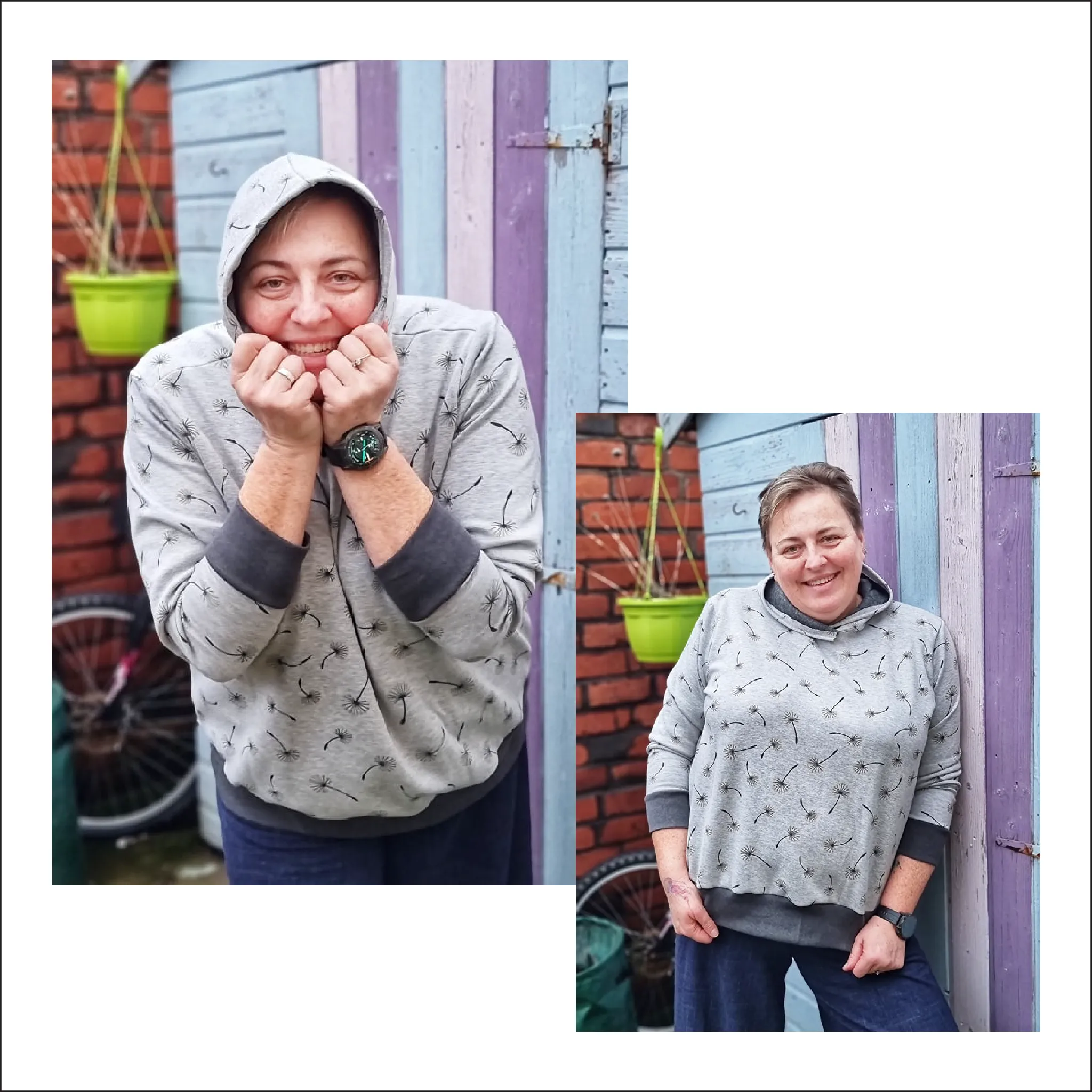 BUNDLE Hoodsport Hoodie | Baby to Adult Sizes | Beginner Level Sewing Pattern