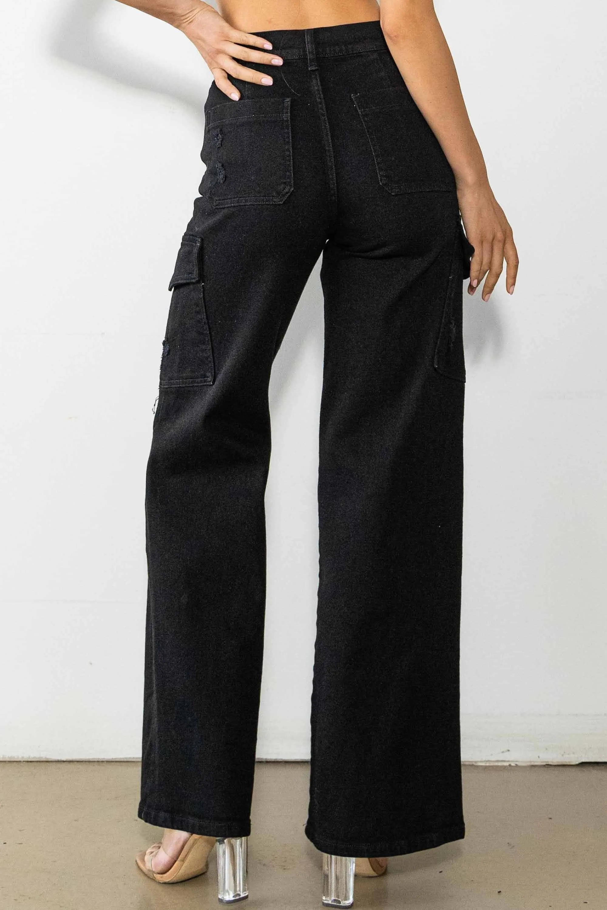 Cargo Wide Jeans