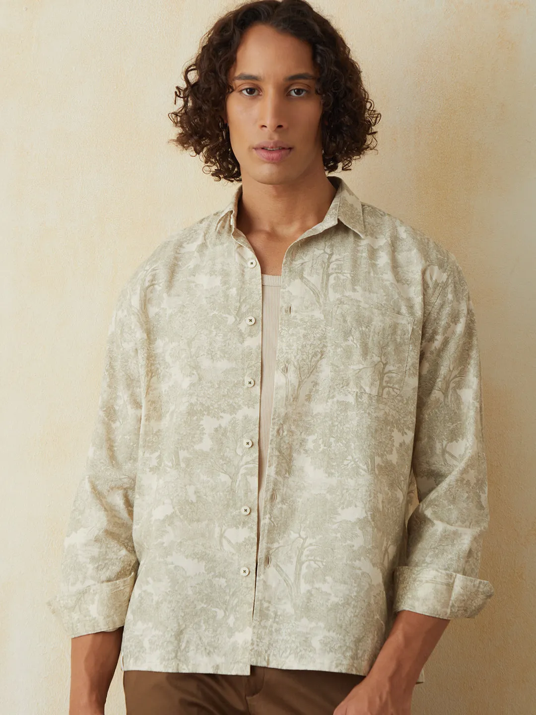 Citrus Printed Resort Shirt