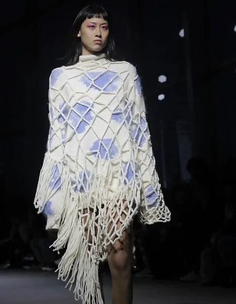 Cloudy Fishnet dress