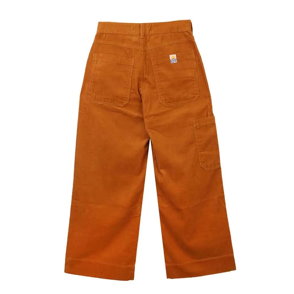 Corduroy Carpenter Pants - Mustard