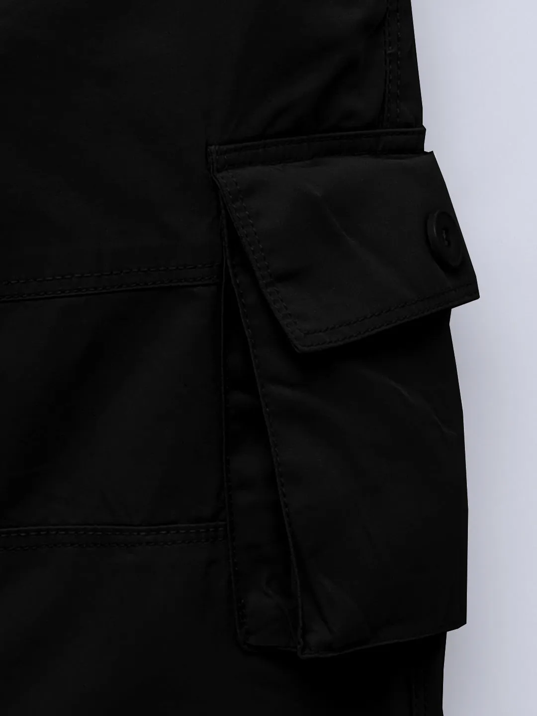 Cotton Black Cargo for Girls & Boys