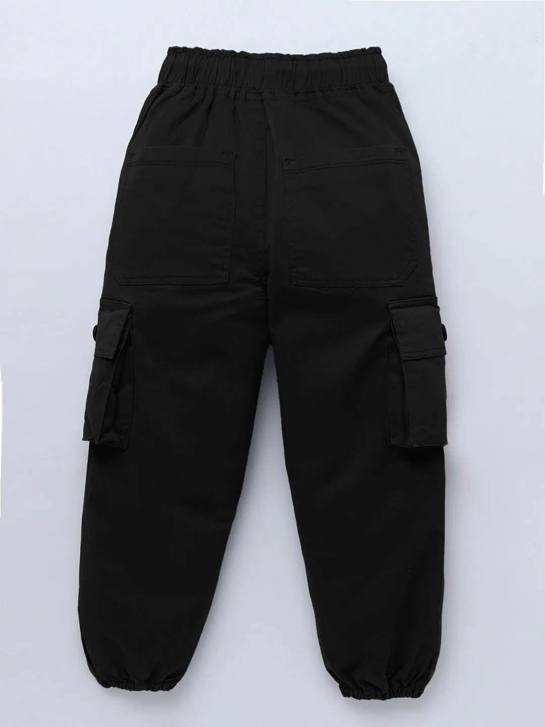 Cotton Black Cargo for Girls & Boys