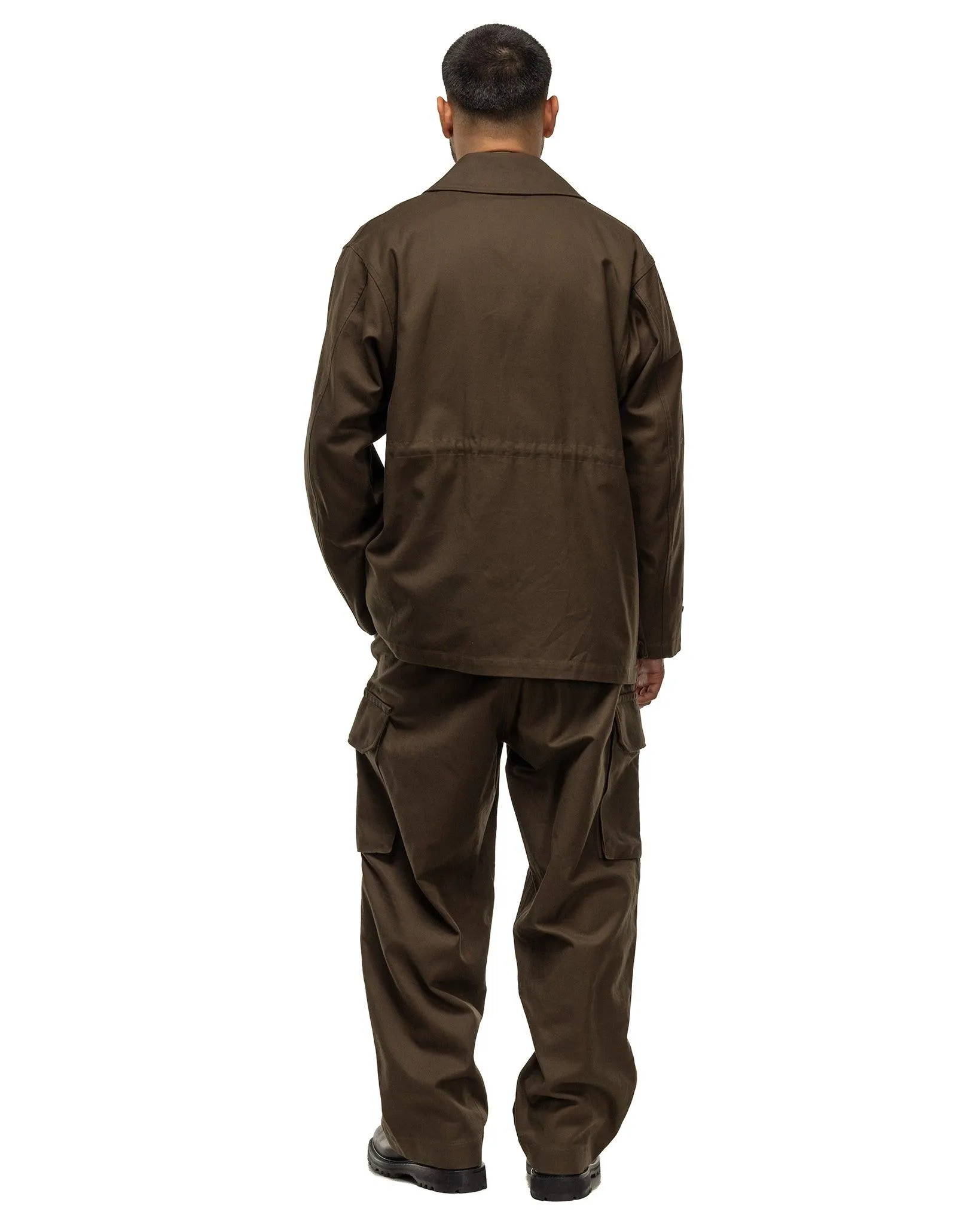 Cotton Serge 47 Pants Khaki Brown