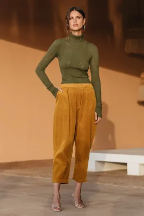 CRYSTA PANTS - GOLD