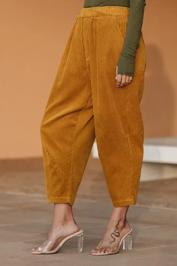 CRYSTA PANTS - GOLD