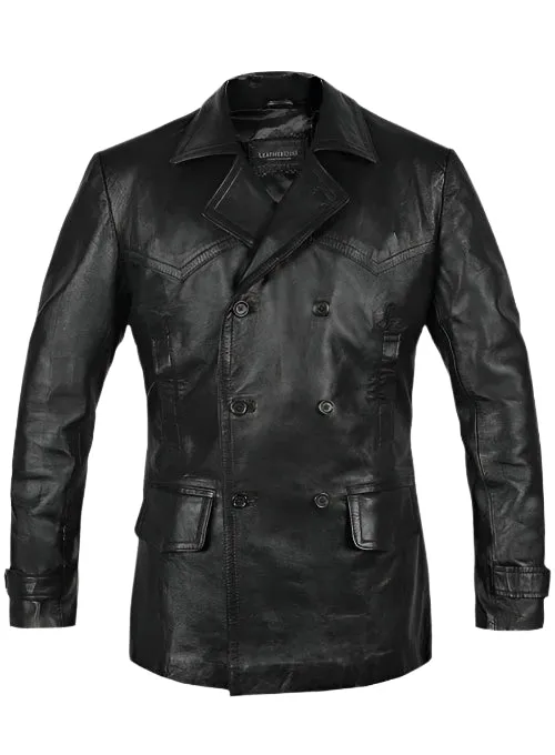 DAVID TENANT Doctor Who Genuine Leather Coat