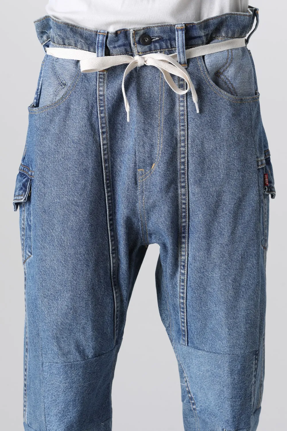 Denim Cargo Pants - L1
