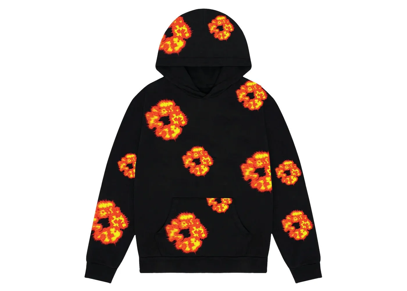 Denim Tears x Offset "Cotton Wreath" Hoodie Black