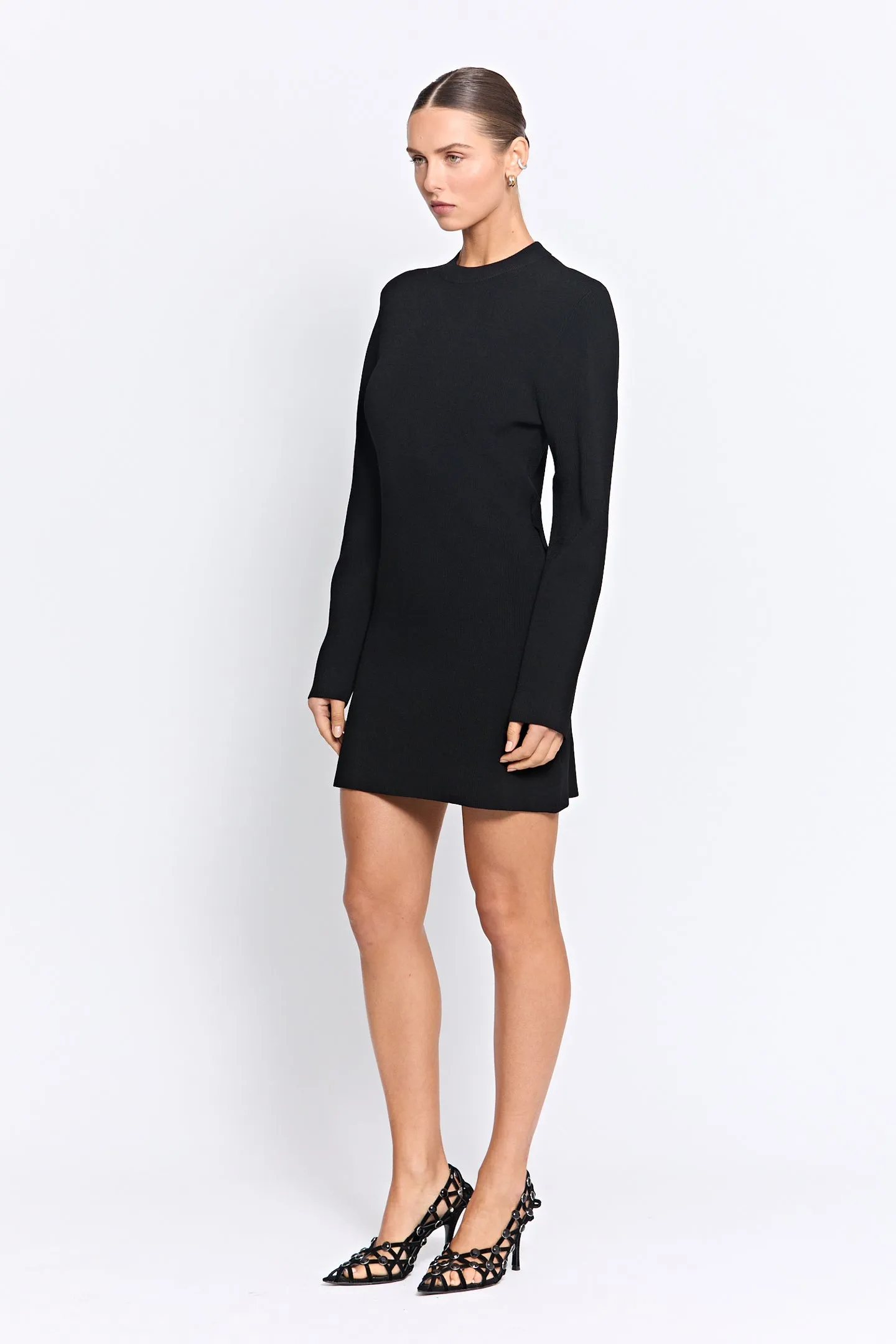 DUBOIS KNIT DRESS | BLACK