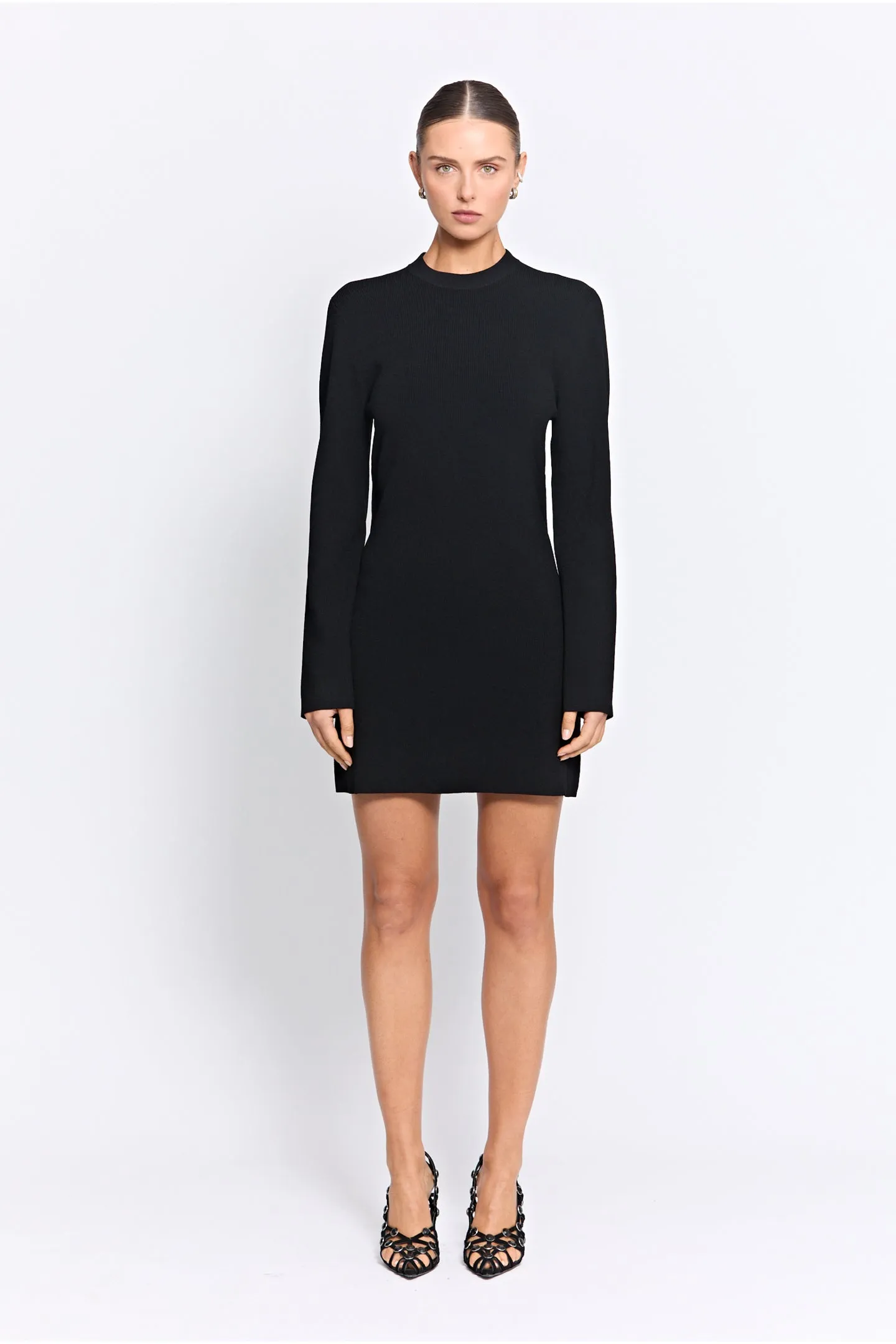 DUBOIS KNIT DRESS | BLACK