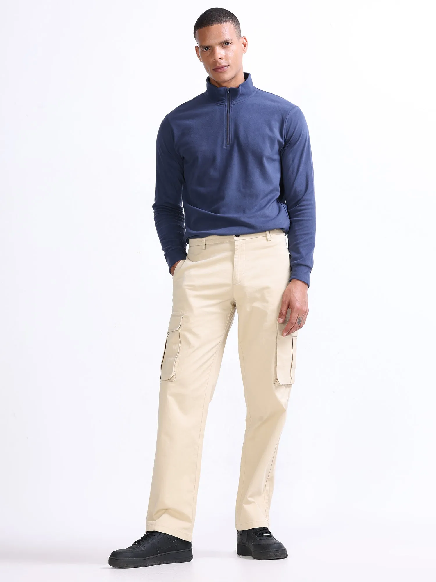 Finest Twill Eggnog Baggy Fit Cargo