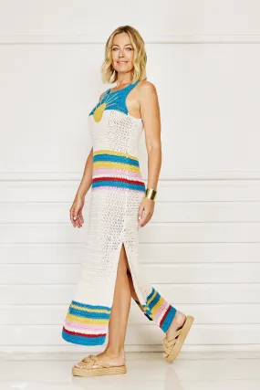 First Born Knits - Aztec Crochet Maxi Dress