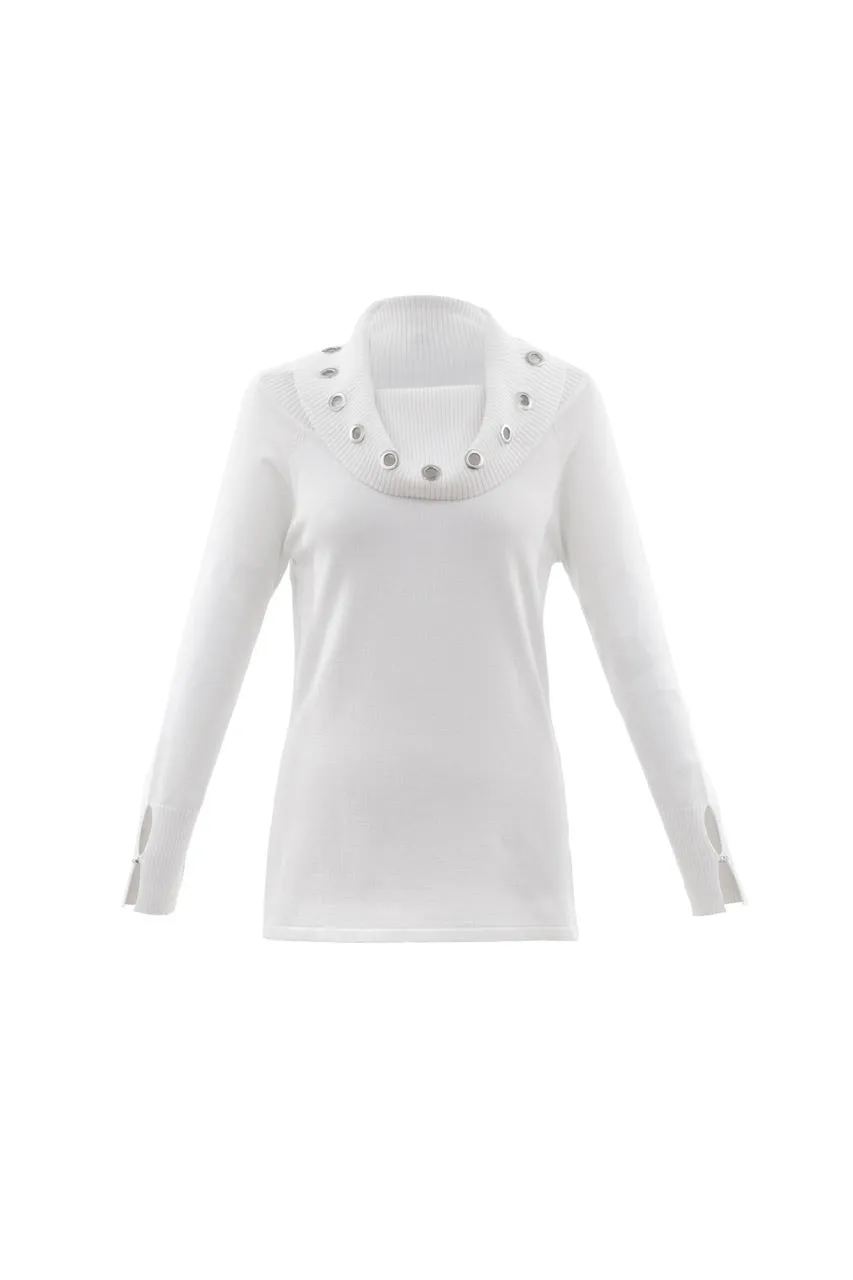 Grommet Knit