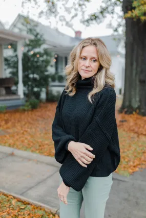 Hollie Oversized Turtleneck Sweater