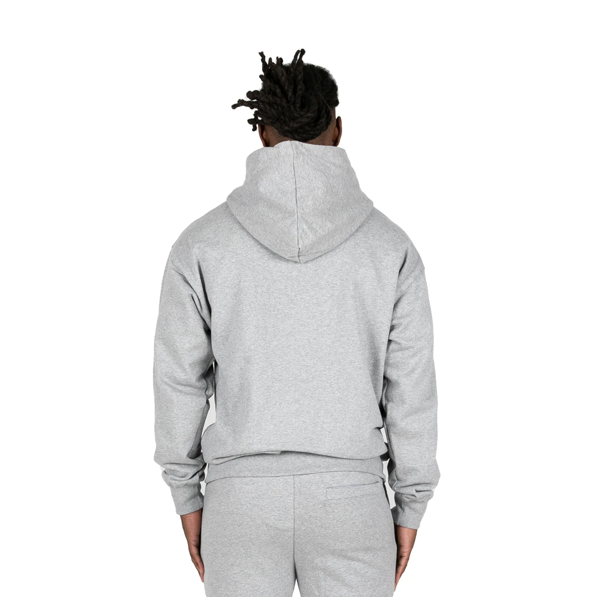 HOODIE - HEATHER GREY