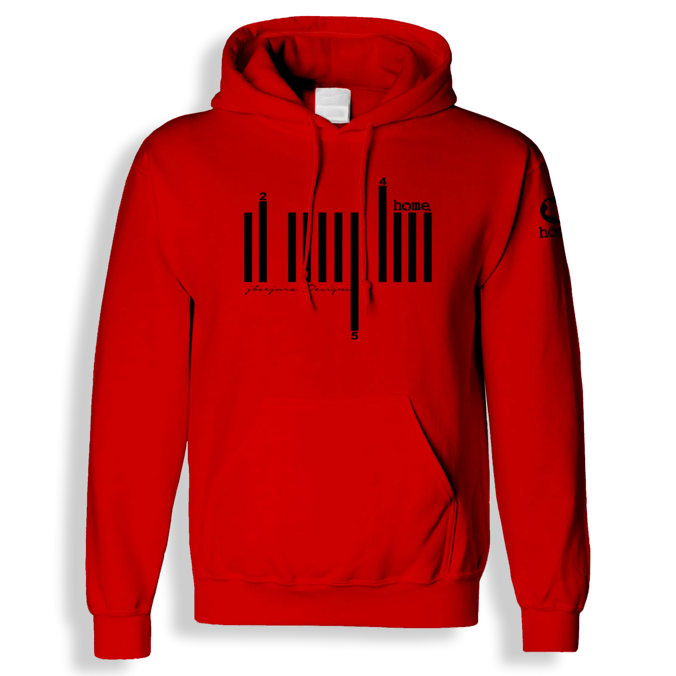 Hoodie - Red (Mid Heavy Fabric)