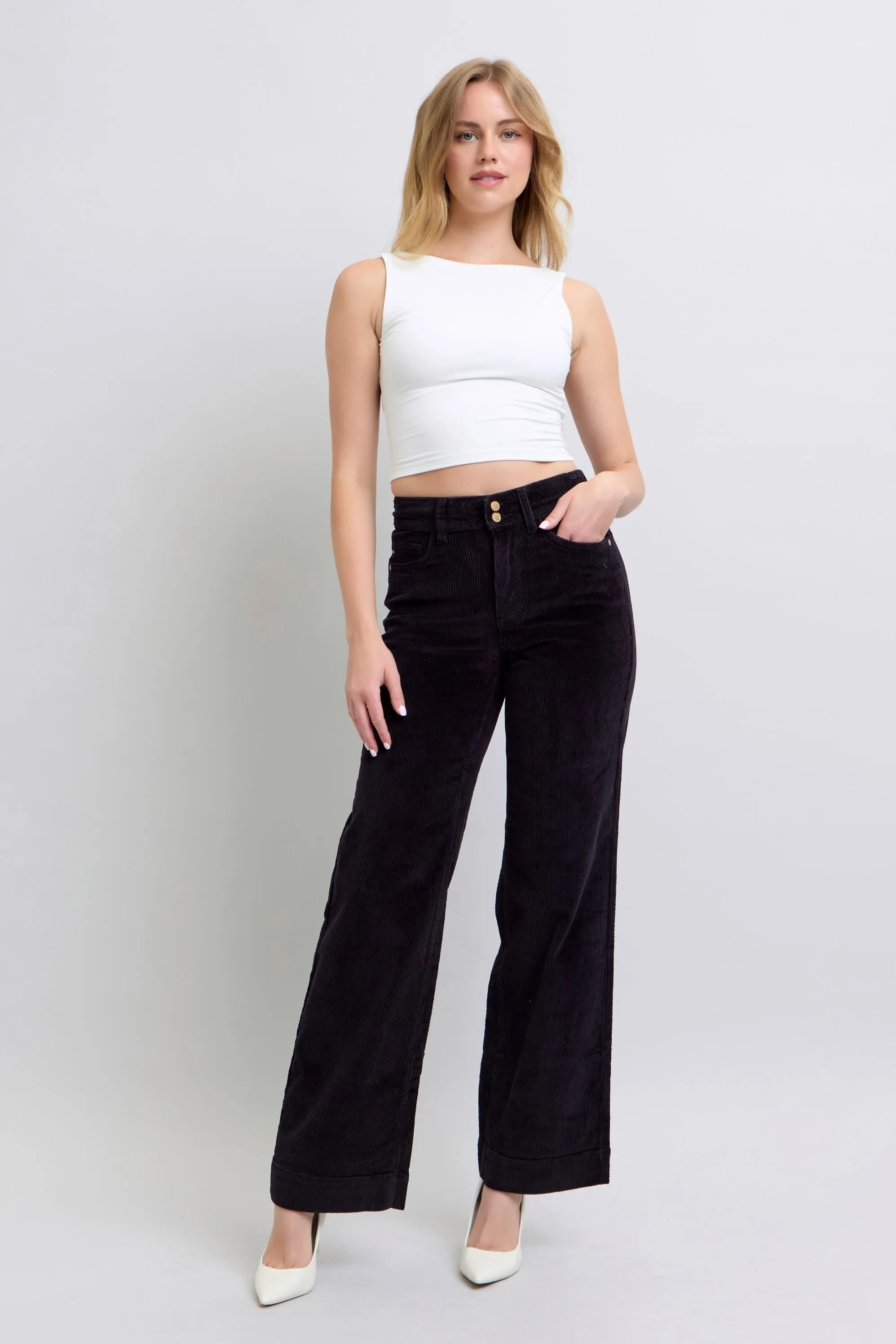 HW Corduroy Trouser Wide JB106