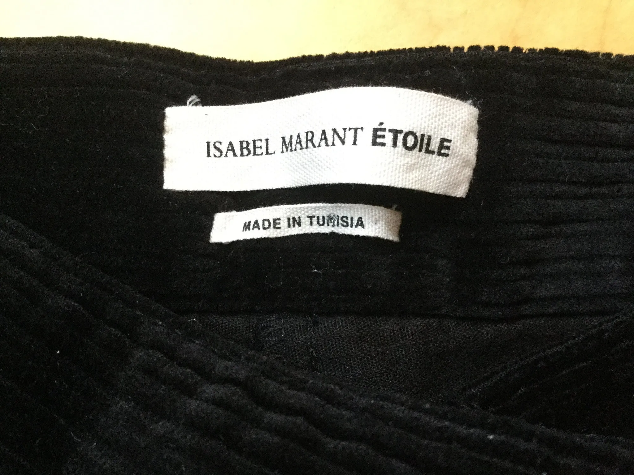 Isabel Marant  Étoile Gelsey corduroy trousers pants, £165 SIZE 40 S SMALL  LADIES