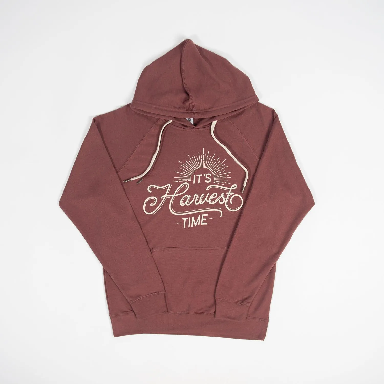 It’s Harvest Time Maroon Hoodie