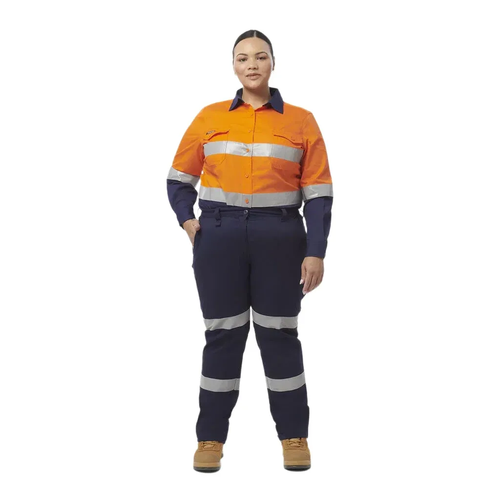 KingGee Women's Stretch Biomotion Reflective Work Pants (K43010)