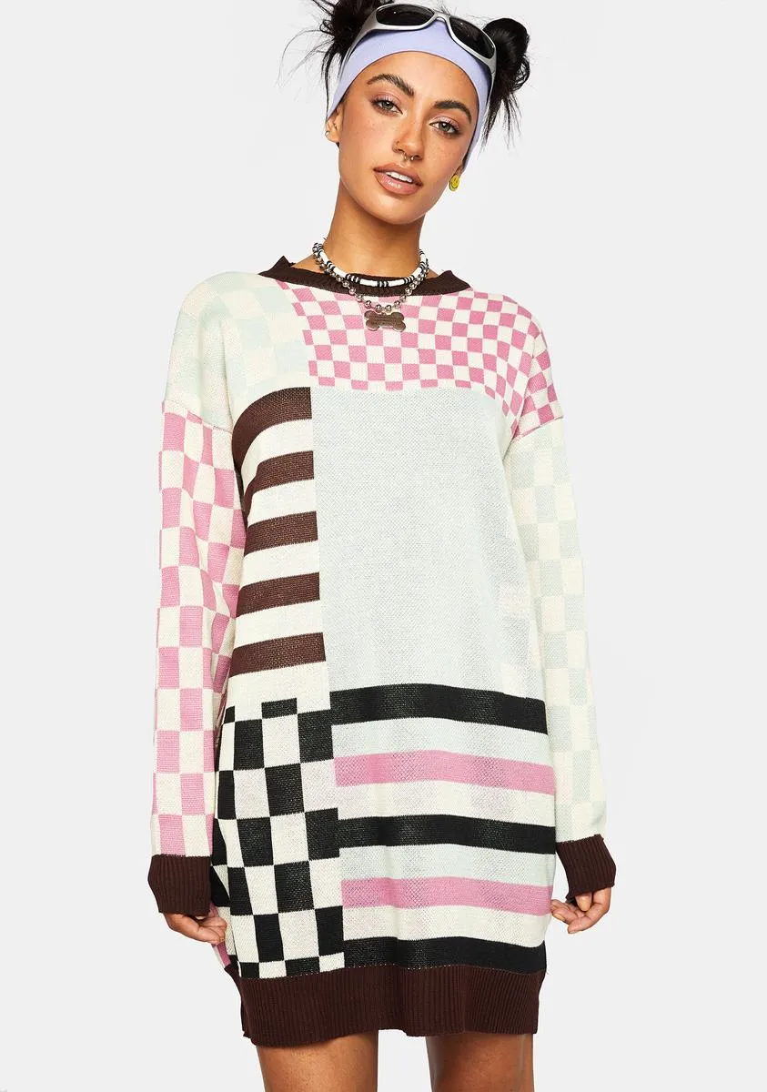 Knit Sweater Dress