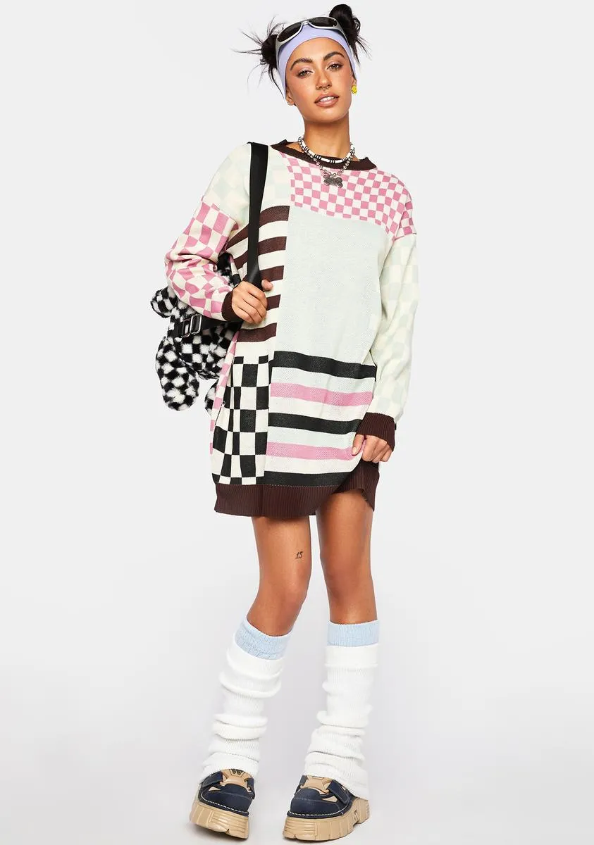Knit Sweater Dress
