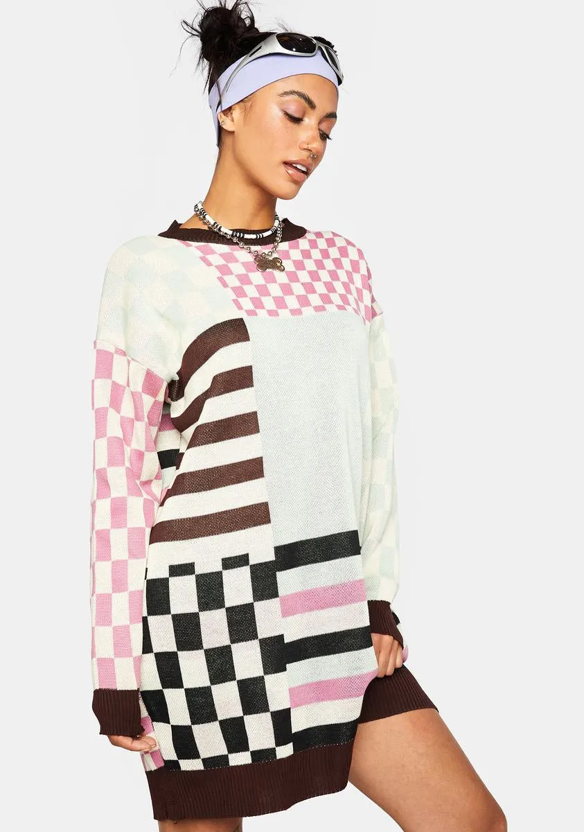 Knit Sweater Dress