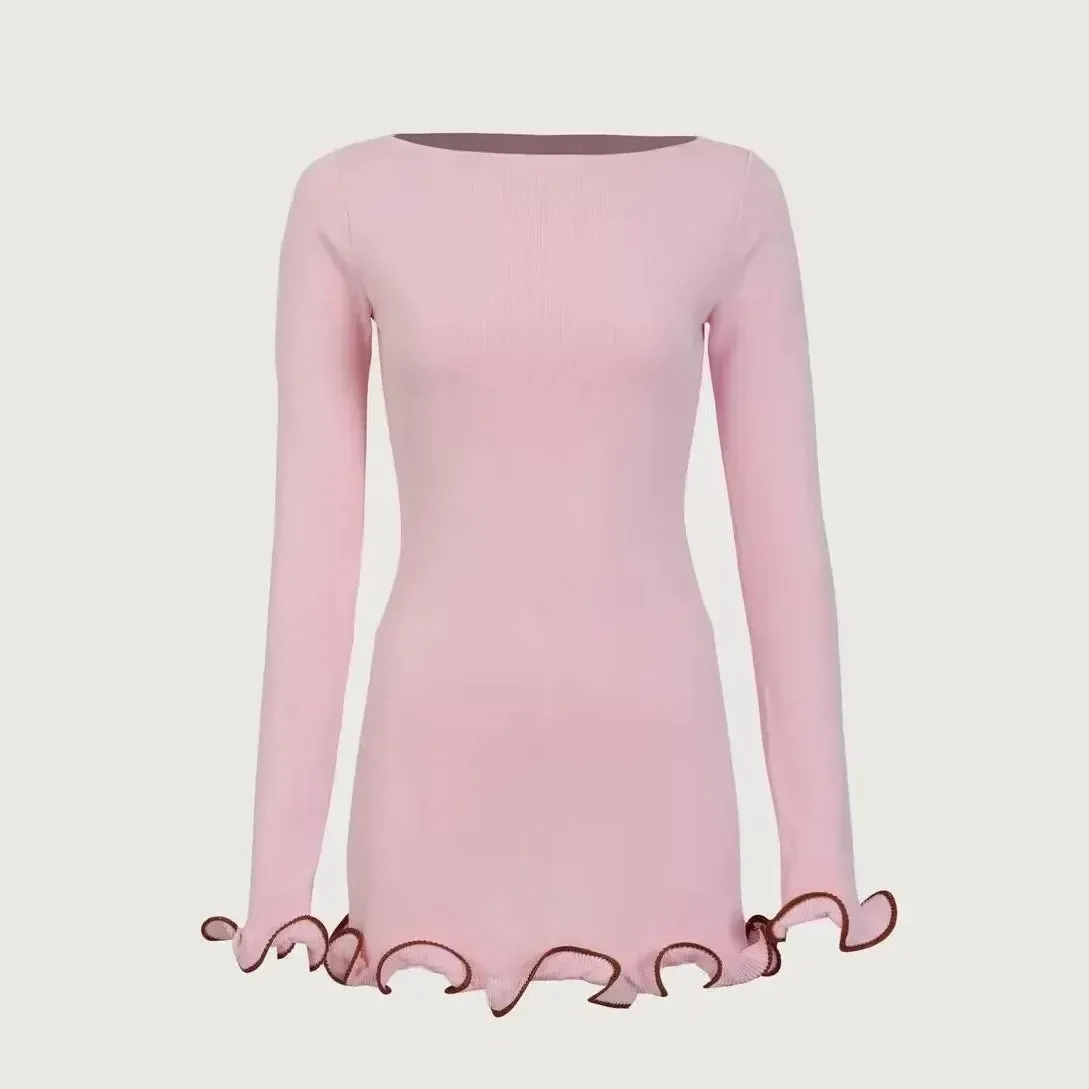Knitted Mini Dress - Jessy