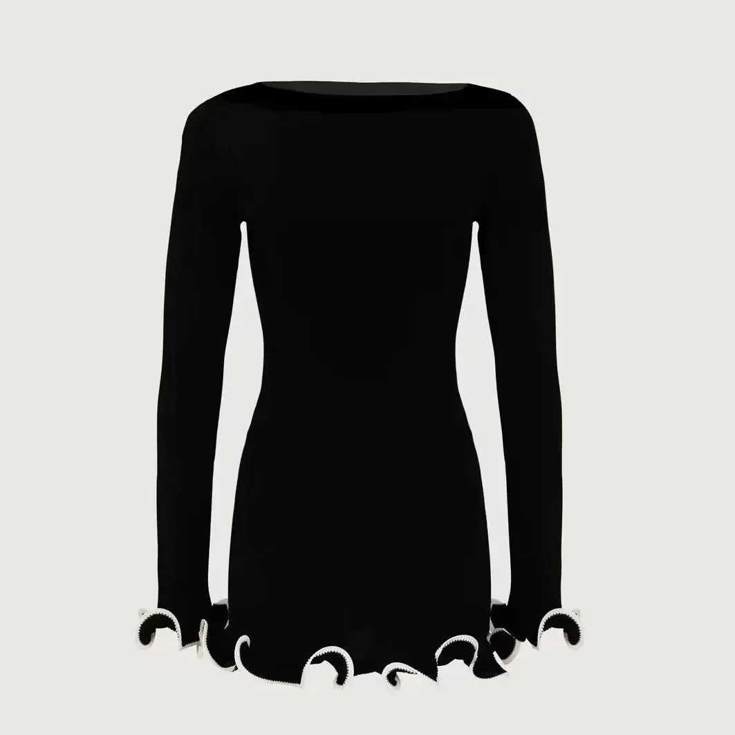 Knitted Mini Dress - Jessy