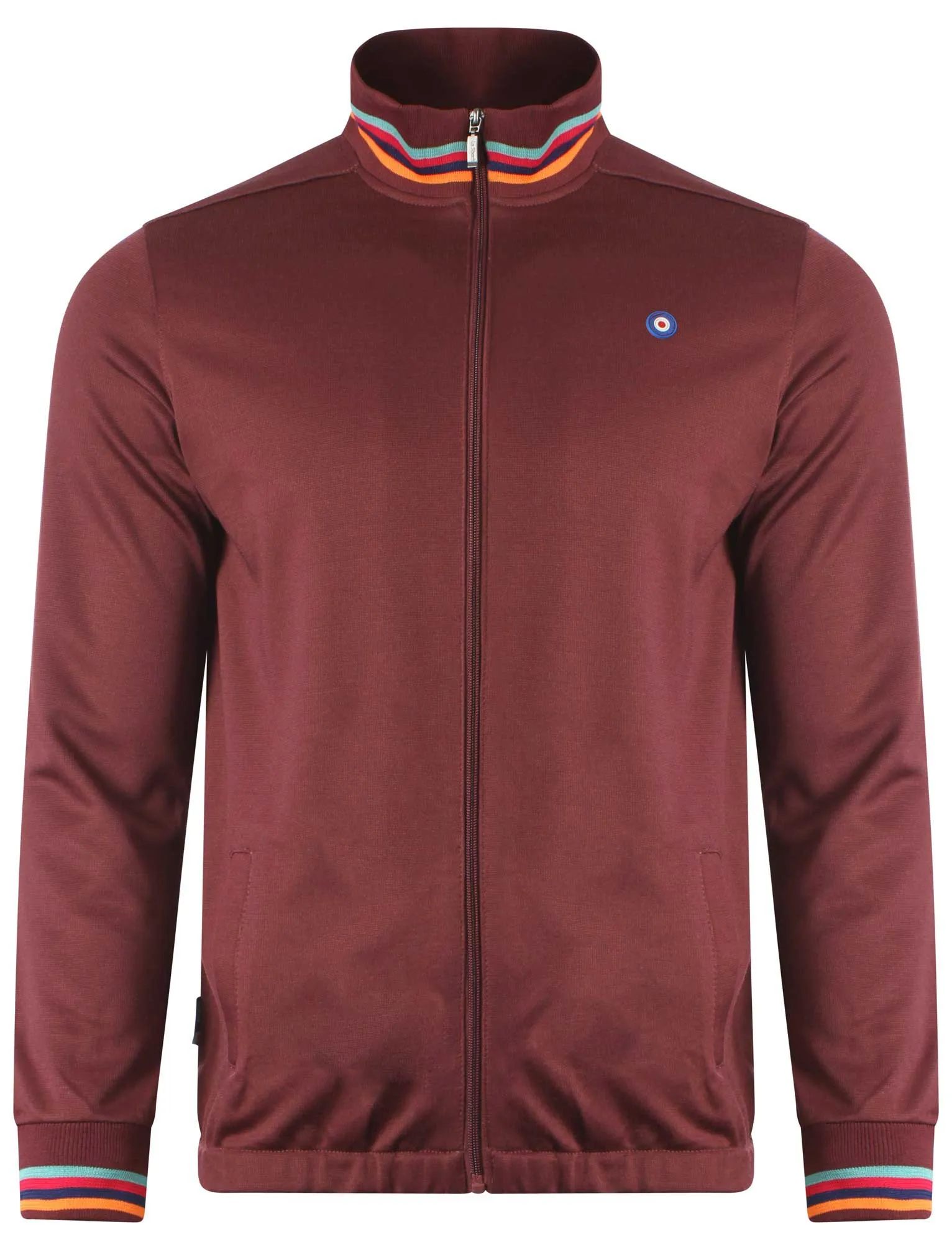 Le Shark Allcroft oxblood track jacket