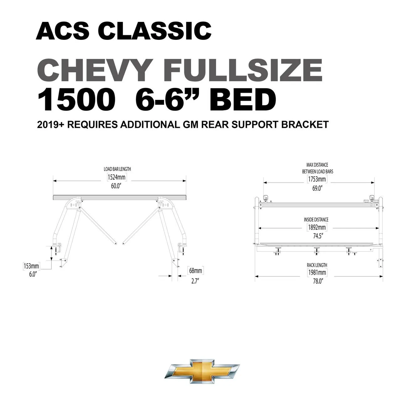 Leitner Active Cargo System CLASSIC For CHEVROLET